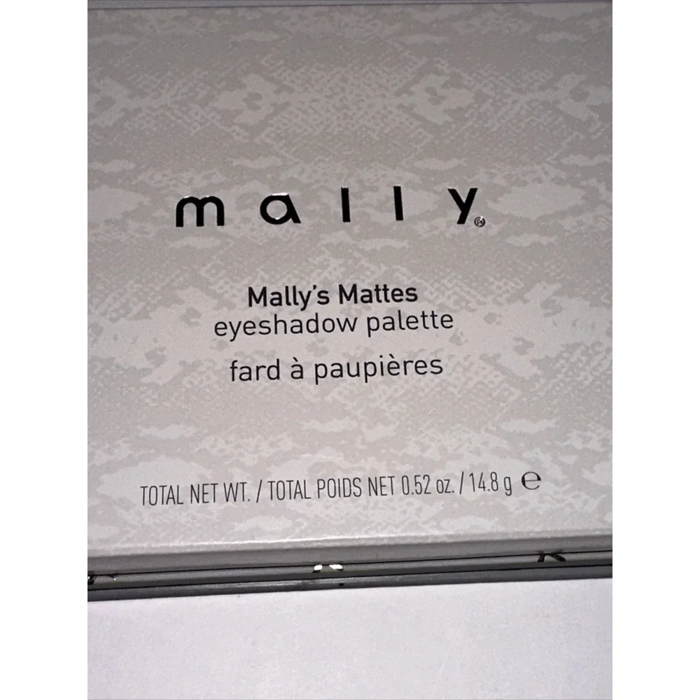 Mally Beauty Mally's Mattes Eyeshadow Palette 8 Shades Neutral Matte‎ Mirror New